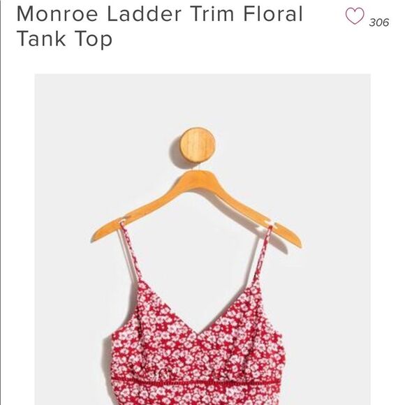 Francesca’s Monroe Ladder Trim Floral Tank Top Size XXS - Picture 8 of 10